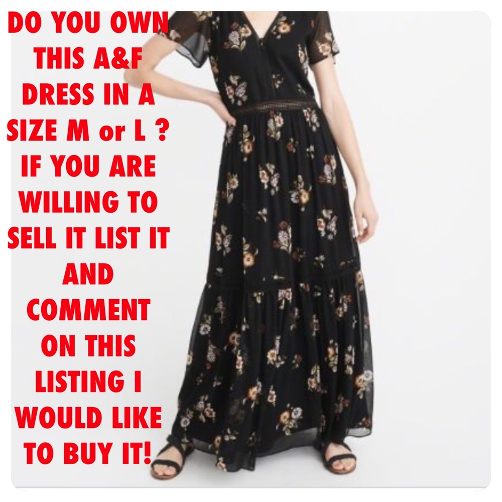 ISO A&F Dress Sz M or LP - Picture 1 of 1